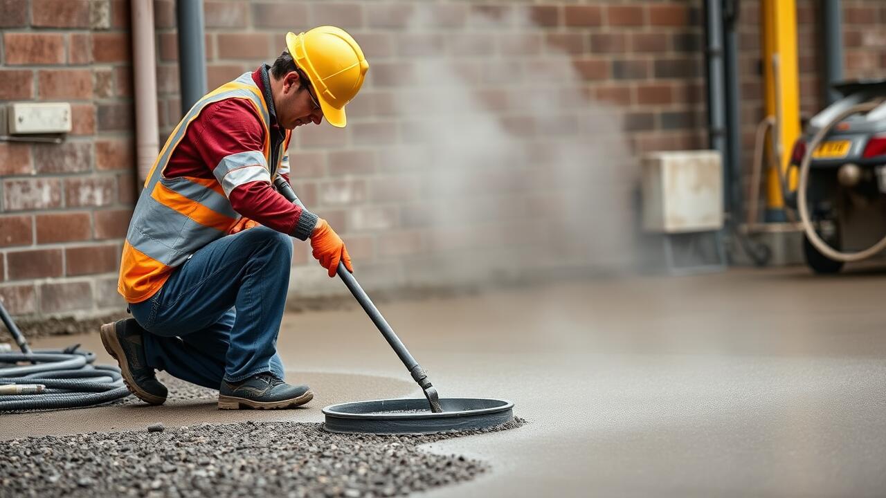 Onsite mixed screed